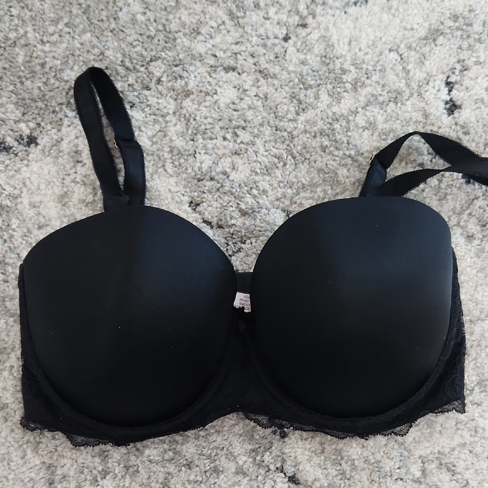 Victoria's Secret Dream Angels Black Multi-way Bra, Size 34DDD - Picture 1 of 4